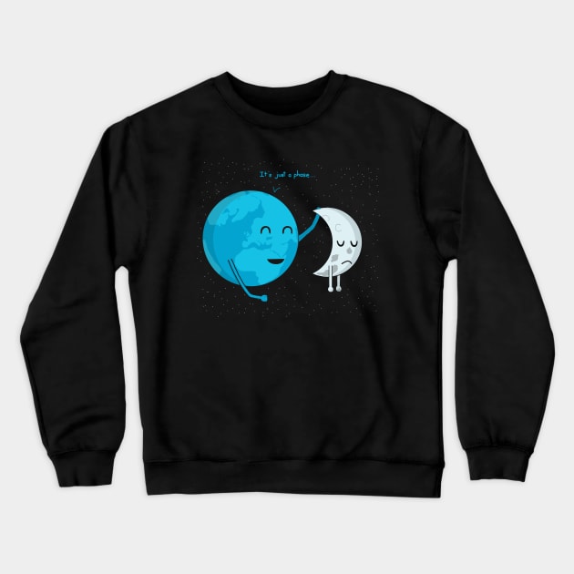 A phase Crewneck Sweatshirt by Narutal